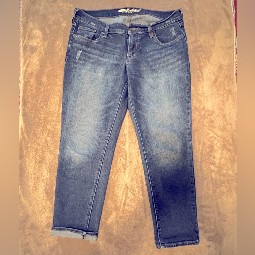 Boyfriend Fit Capris